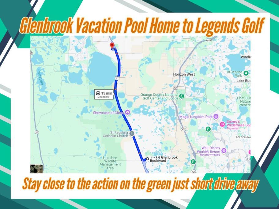 Glenbrook Vacation Poolspa Home Orlando Eksteriør billede