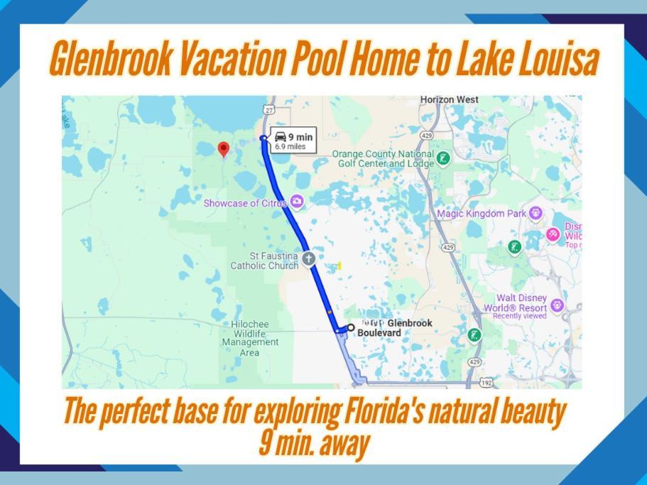 Glenbrook Vacation Poolspa Home Orlando Eksteriør billede